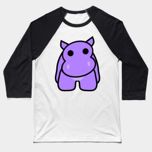 Crumple the Hippo CHUMMY Baseball T-Shirt